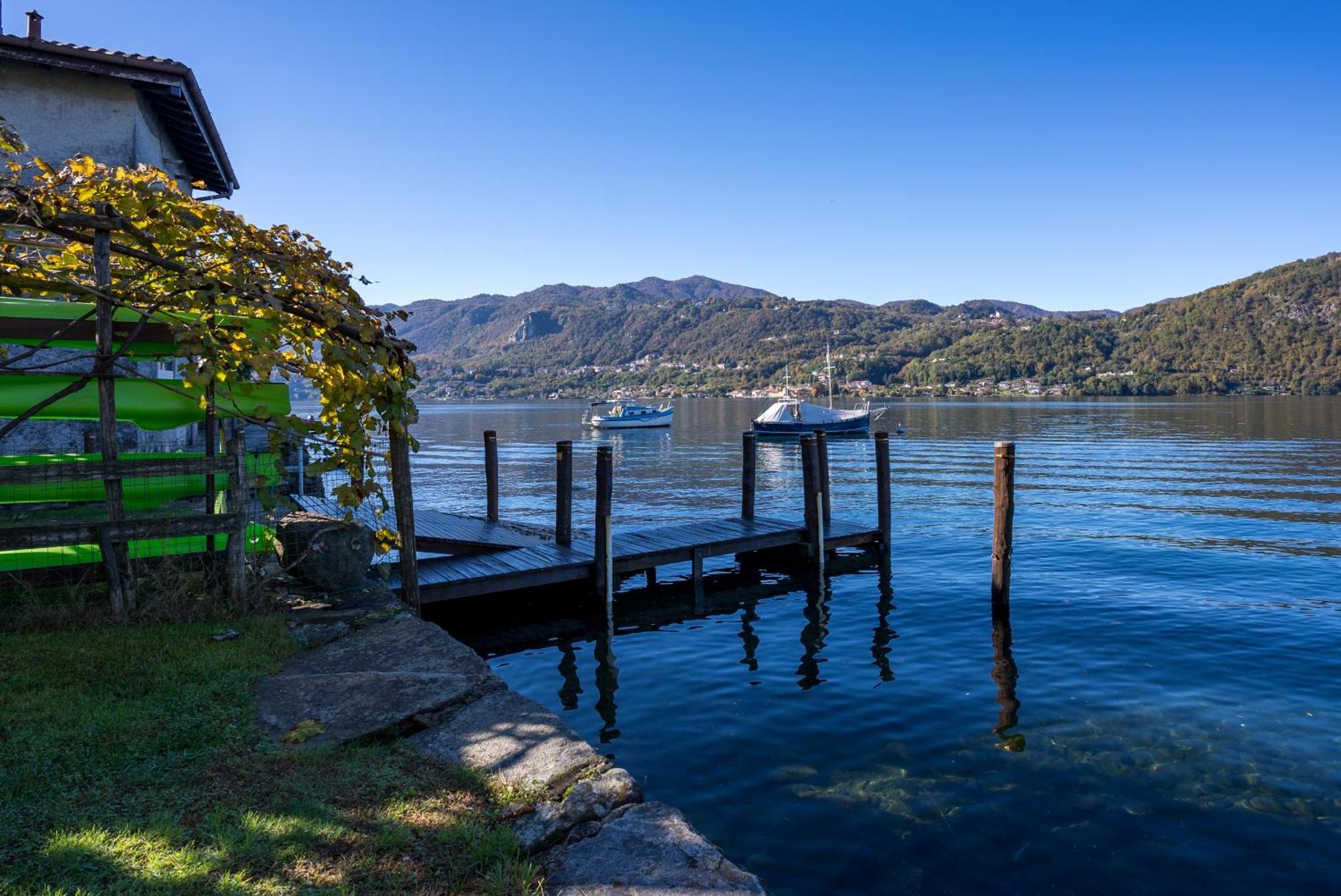 Casa Elsa - Lago D'Orta Орта-Сан-Джулио Экстерьер фото